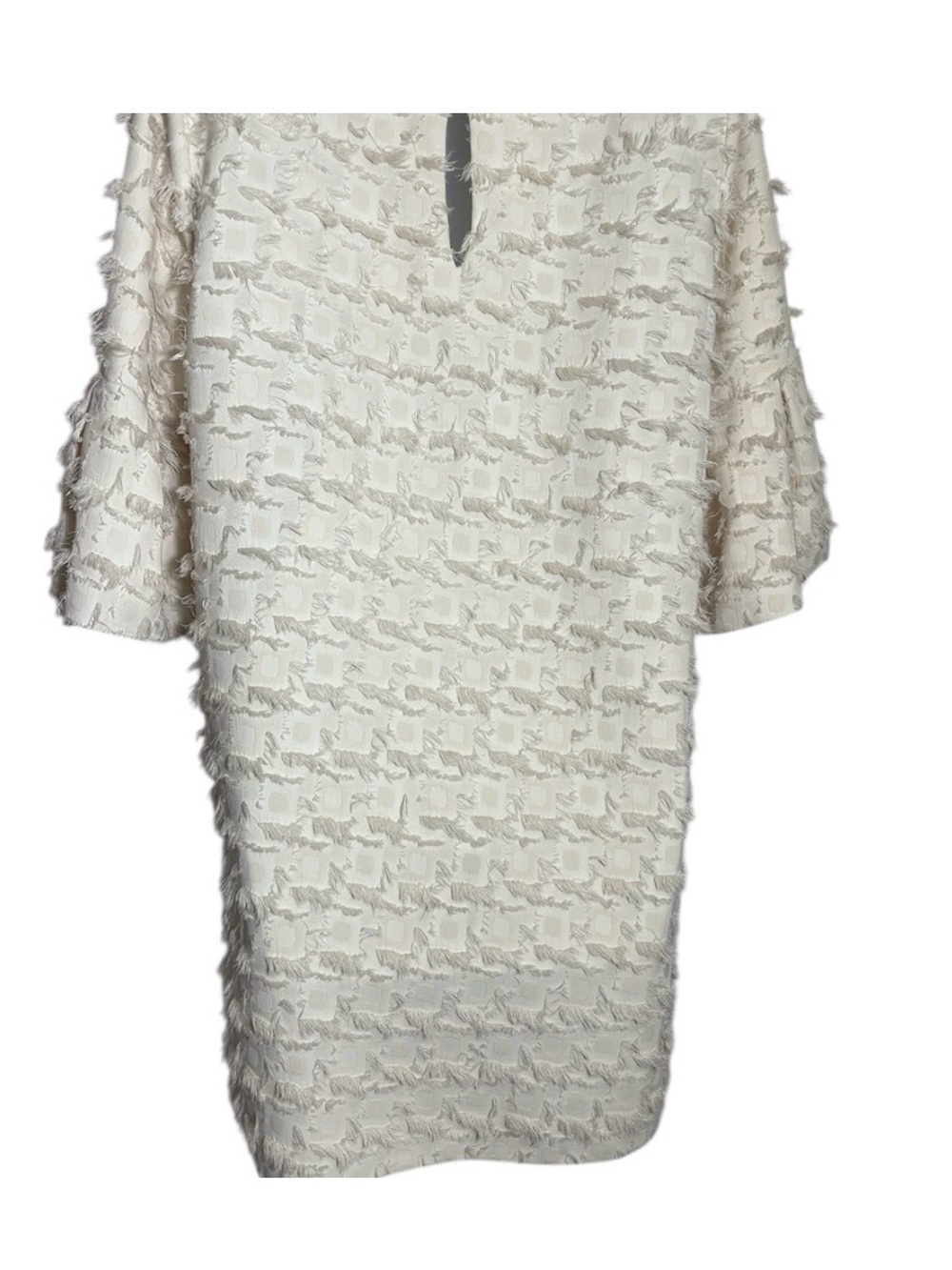 River Island Dress Size 14 Elegant Cream Textured Dress PERFECT ❤️
(Bin 8) - Picture 5 of 7